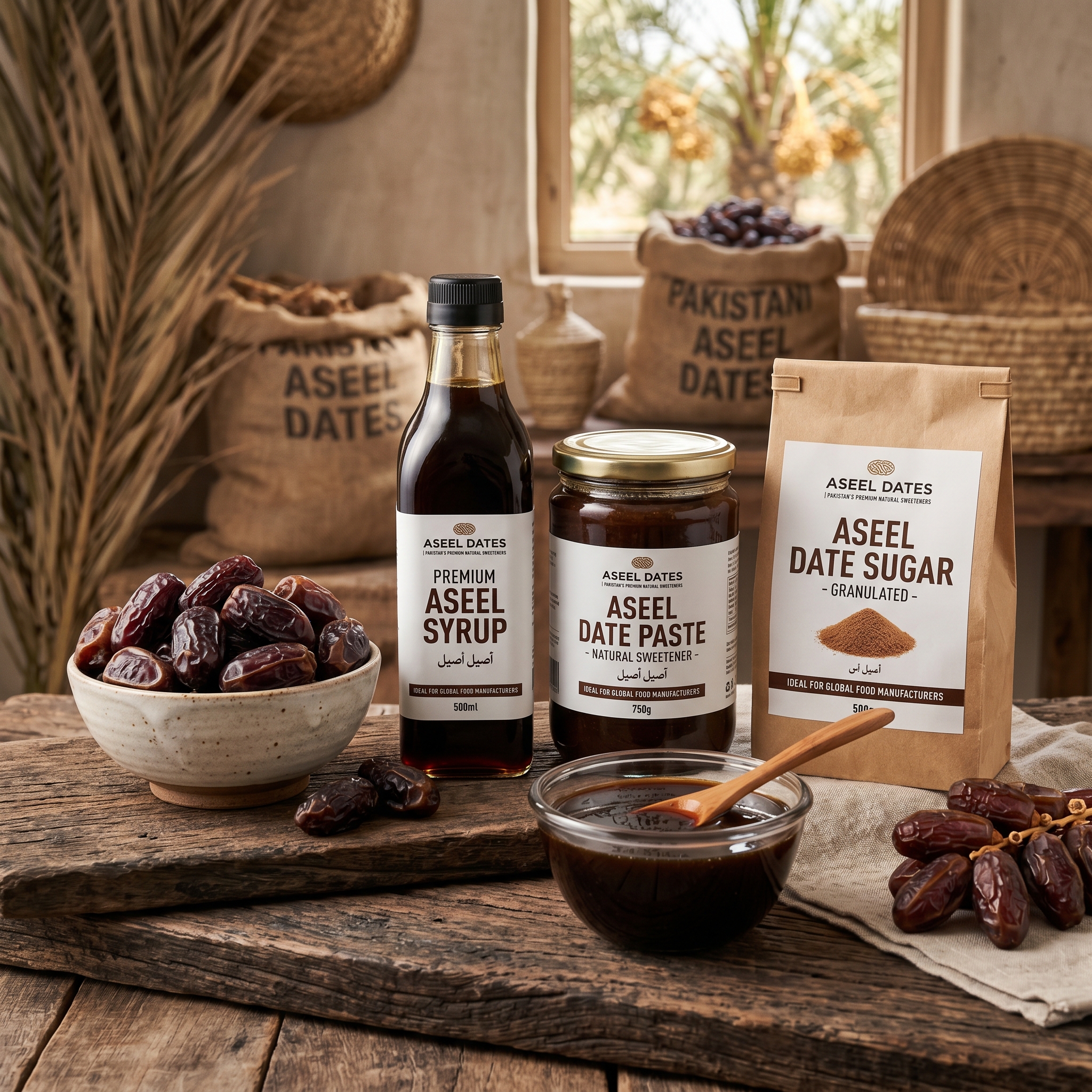 Aseel Dates & Date Sugar Products